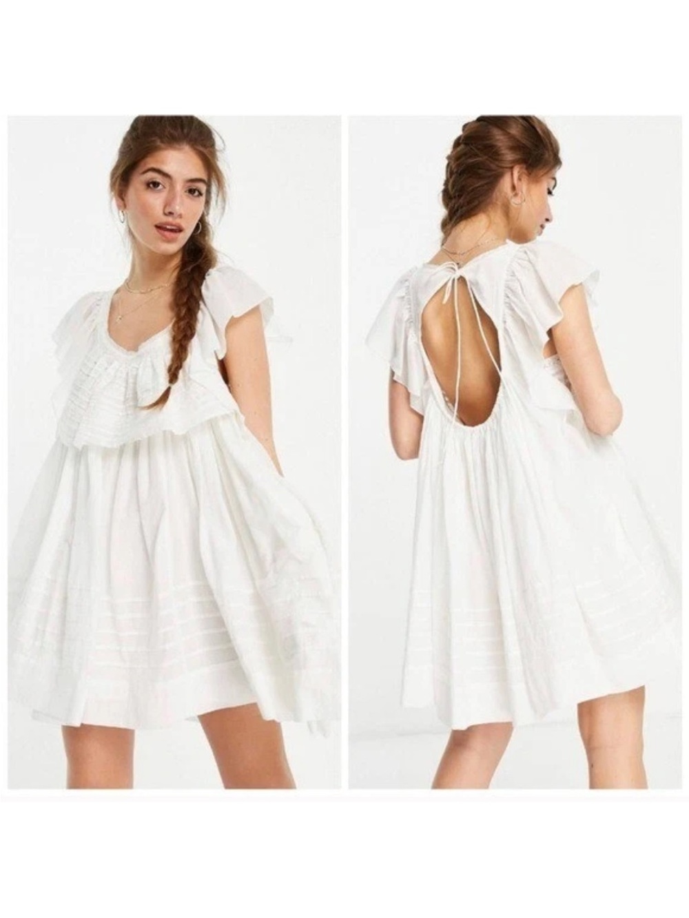 New with Tags Free People “Hailey” Boho Mini Dress